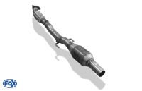 Fox sport exhaust part fits for Opel Corsa D NRE Downpipe incl. 200 cells HJS-catalytic converter with Euro 5-norm