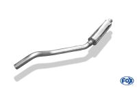 Fox sport exhaust part fits for Opel Astra F front silencer