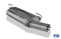 Fox sport exhaust part fits for Opel Astra F-CC final silencer 3-point-fixation - 1x80 type 24