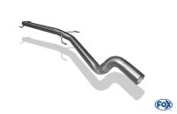 Fox sport exhaust part fits for Opel Astra G Coupe/ Cabrio front silencer Ø60mm