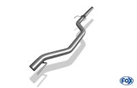Fox sport exhaust part fits for Opel Vectra C GTS front silencer for models horizontally catalytic converter