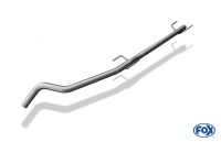 Fox sport exhaust part fits for Opel Tigra B TwinTop front silencer replacement pipe