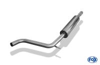 Fox sport exhaust part fits for Seat Arosa 6H/ VW Lupo 6X front silencer