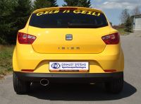 Fox sport exhaust part fits for Seat Ibiza 6J final silencer - 115x85 type 32