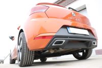 Fox sport exhaust part fits for Seat Ibiza V - KJ final silencer without electrical exhaust valve