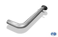 Fox sport exhaust part fits for Seat Leon Cupra R type 1M front silencer replacement pipe Ø70mm