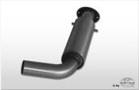 Fox sport exhaust part fits for Seat Leon Cupra R type 1M front silencer Ø70mm