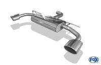 Fox sport exhaust part fits for Seat Leon 5F Cupra Final silencer right/left - 140x90 type 44 right/left