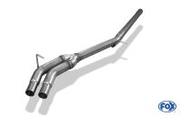 Fox sport exhaust part fits for Seat Exeo 3R front silencer replacement pipe