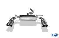 Fox sport exhaust part fits for Seat Ateca 5FP - 4x4 final silencer exit right/left - 2x80 type 16 right/left