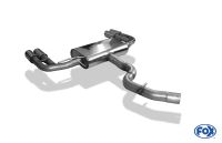 Fox sport exhaust part fits for Seat Ateca 5FP - 4x4 final silencer exit right/left - 2x80 type 16 right/left