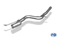 Fox sport exhaust part fits for VW Jetta VI front silencer replacement pipe