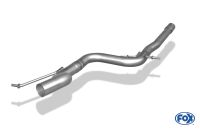 Fox sport exhaust part fits for VW Jetta V front silencer replacement tube