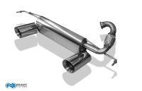 Fox sport exhaust part fits for Smart Forfour 453 with Brabus bumper Final silencer right/left - 1x100 Typ 25 rechts/links