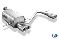 Fox sport exhaust part fits for Subaru Impreza type GD/ GG final silencer exit right/left - 2x70 type 13 right/left