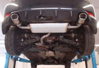 Fox sport exhaust part fits for Subaru Impreza - GR - AWD final silencer cross exit right/left - 115x85 type 32 right/left
