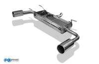 Fox sport exhaust part fits for Subaru Impreza GP 4x4  Final silencer cross exit left right - 1x100 type 12 right/left