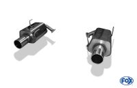 Fox sport exhaust part fits for Subaru Forester - SJ Final silencer right/left - 1x114 type 12 right/left