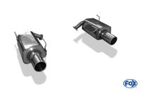 Fox sport exhaust part fits for Subaru Legacy V Station Wagon - BR Final silencer right/left - 1x114 type 12 right/left