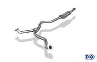 Fox sport exhaust part fits for Subaru Forester - SJ Front silencer