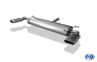 Fox sport exhaust part fits for Subaru SVX final silencer exit right/left - 130x50 type 52 right/left