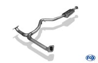 Fox sport exhaust part fits for Subaru Levorg front silencer