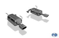 Fox sport exhaust part fits for Subaru Levorg Final silencer right/left - 115x85 type 44 right/left