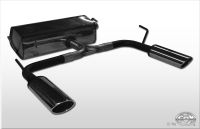 Fox sport exhaust part fits for Toyota Celica T23 final silencer cross exit right/left - 115x85 type 33 right/left