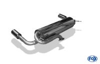 Fox sport exhaust part fits for Toyota RAV 4 II final silencer exit right/left - 1x90 type 13 right/left