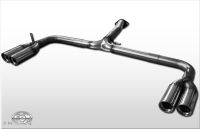 Fox sport exhaust part fits for Toyota RAV 4 III final pipe system right/left fitted on original mid silencer- 2x80 type 17 right/left