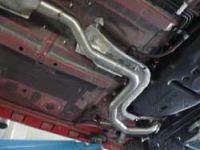Fox sport exhaust part fits for Toyota Yaris XP9 TS connection pipe final silencer/ front silencer