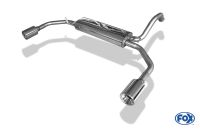 Fox sport exhaust part fits for CitroenC1/ Toyota Aygo final silencer exit right/left - 1x90 type 13 right/left