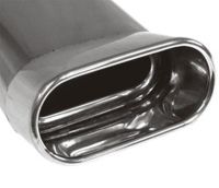 Fox sport exhaust part fits for VW Eos final silencer exit right/left - 160x80 type 57 right/left