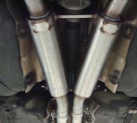 Fox sport exhaust part fits for VW Passat 3B/ 3BG 4-Motion front silencer right/left