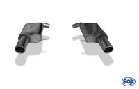 Fox sport exhaust part fits for VW Passat 3C 4-Motion - R36 Final silencer right/left - 1x100 type 16 right/left