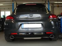 Fox sport exhaust part fits for VW Scirocco 13 - R bumper final silencer exit right/left - 115x85 type 32 right/left