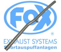 Fox sport exhaust part fits for VW Polo 86C front silencer replacement pipe
