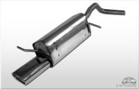 Fox sport exhaust part fits for VW Polo 9N final silencer - 135x80 type 53