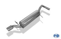Fox sport exhaust part fits for VW Polo 6R final silencer - 88x74 type 32