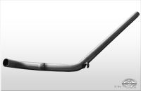 Fox sport exhaust part fits for VW Golf II type 19E mid silencer replacement pipe