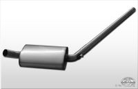 Fox sport exhaust part fits for VW Golf II type 19E mid silencer