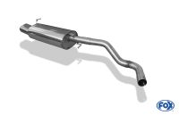 Fox sport exhaust part fits for Seat Leon type 1M final silencer - 135x80 type 53