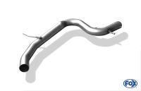 Fox sport exhaust part fits for Seat Leon 1P Turbo mid silencer replacement pipe