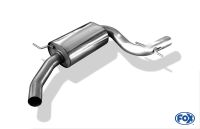 Fox sport exhaust part fits for Seat Leon 1P Turbo mid silencer