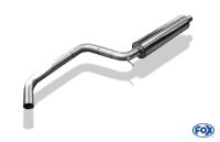Fox sport exhaust part fits for Seat Leon 5F (rigid rear axle) front silencer