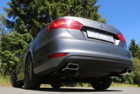 Fox sport exhaust part fits for VW Jetta VI final silencer right/left - 145x65 type 59 right/left