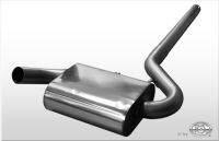 Fox sport exhaust part fits for VW Corrado G60 front silencer Ø63,5mm incl. connection pipe to the catalytic converter