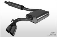 Fox sport exhaust part fits for VW Corrado G60 half system from catalytic converter Side Pipe - 2x70 type 10