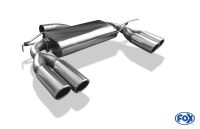 Fox sport exhaust part fits for VW Beetle type 16 - Cabrio final silencer exit right/left - 2x80 type 16 right/left