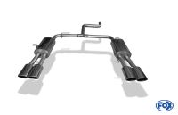 Fox sport exhaust part fits for VW bus T5 final silencer exit right/left - 2x115x85 type 32 right/left